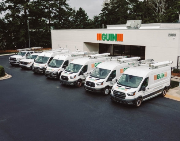 Contact Your Local Plumber in Birmingham, AL | Guin Service - Truck%20%26%20Building-3